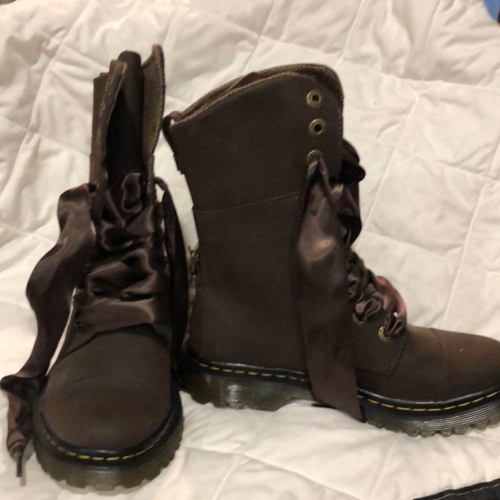 Brown Dr. Martens